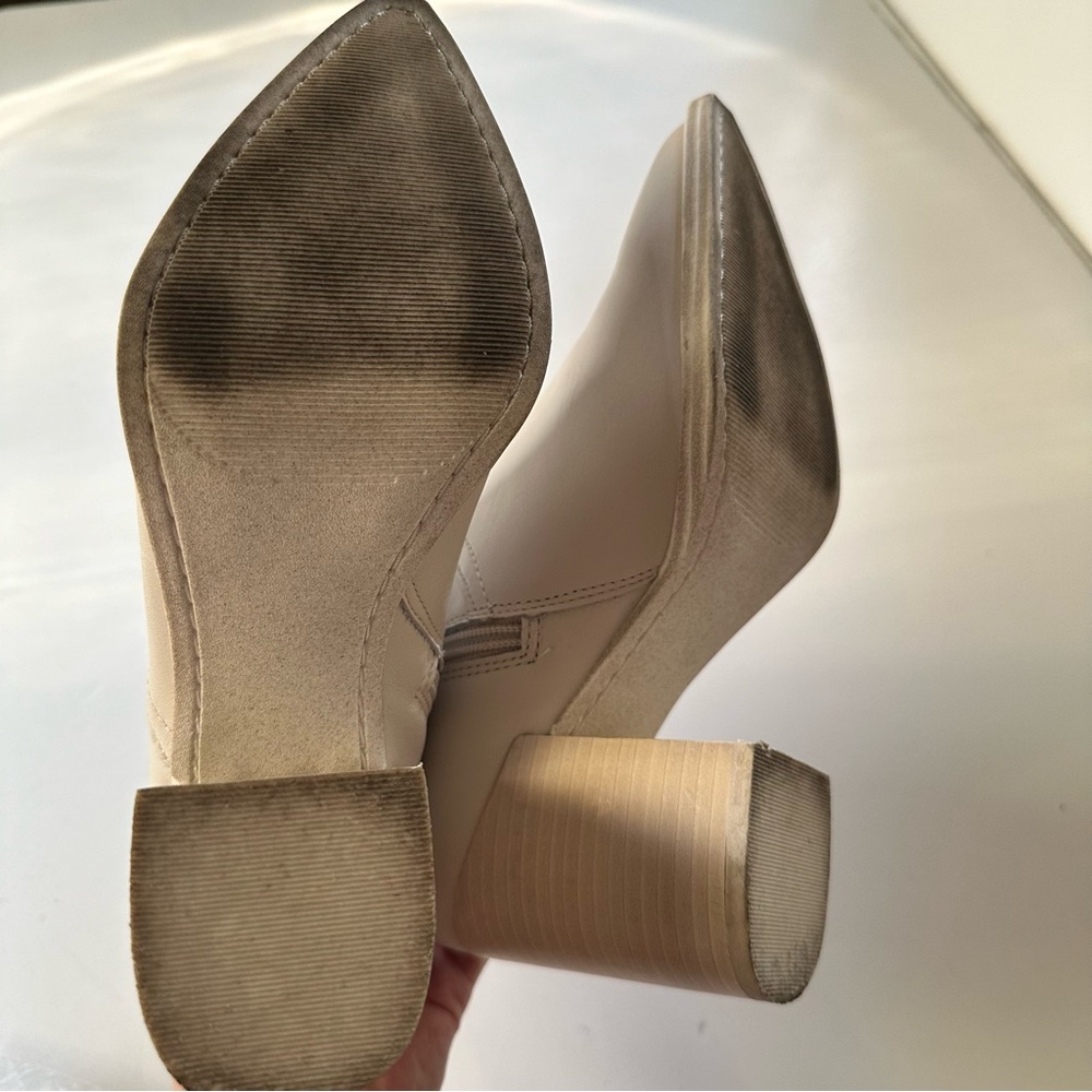 Steve Madden Cate Bootie Bone Ankle Leather - image 7